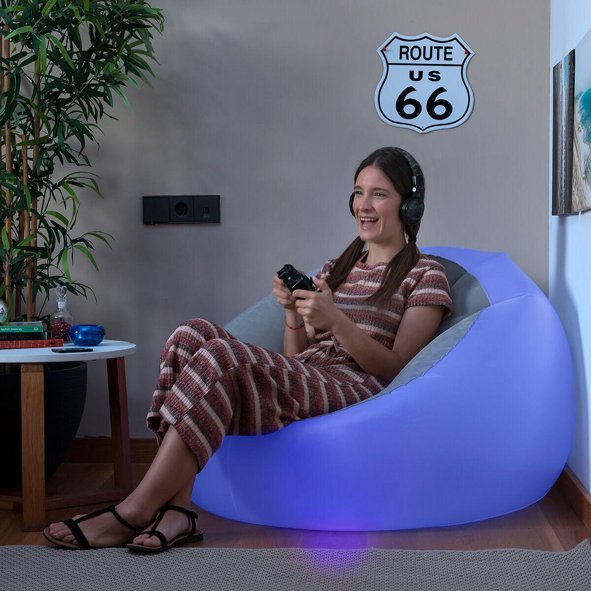 Sillón Led Hinchable - Hogarízate