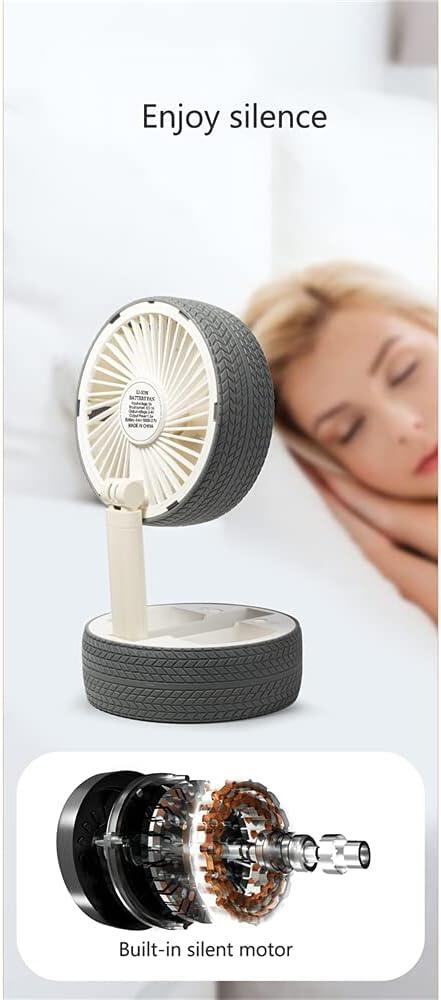 Ventilador Compacto y Plegable de Escritorio - Hogarízate