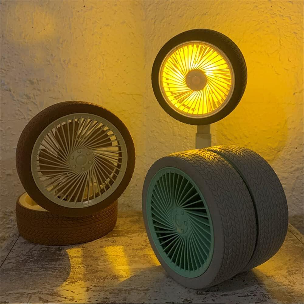 Ventilador Compacto y Plegable de Escritorio - Hogarízate