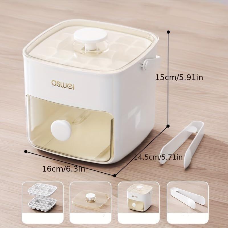 Máquina para Hacer Cubitos de Hielo 2 en 1 – Compacta, Práctica y Moderna - Hogarízate