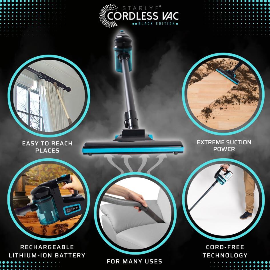 Aspirador Cordless Vac Deluxe - Aspiradora inalámbrica - Hogarízate
