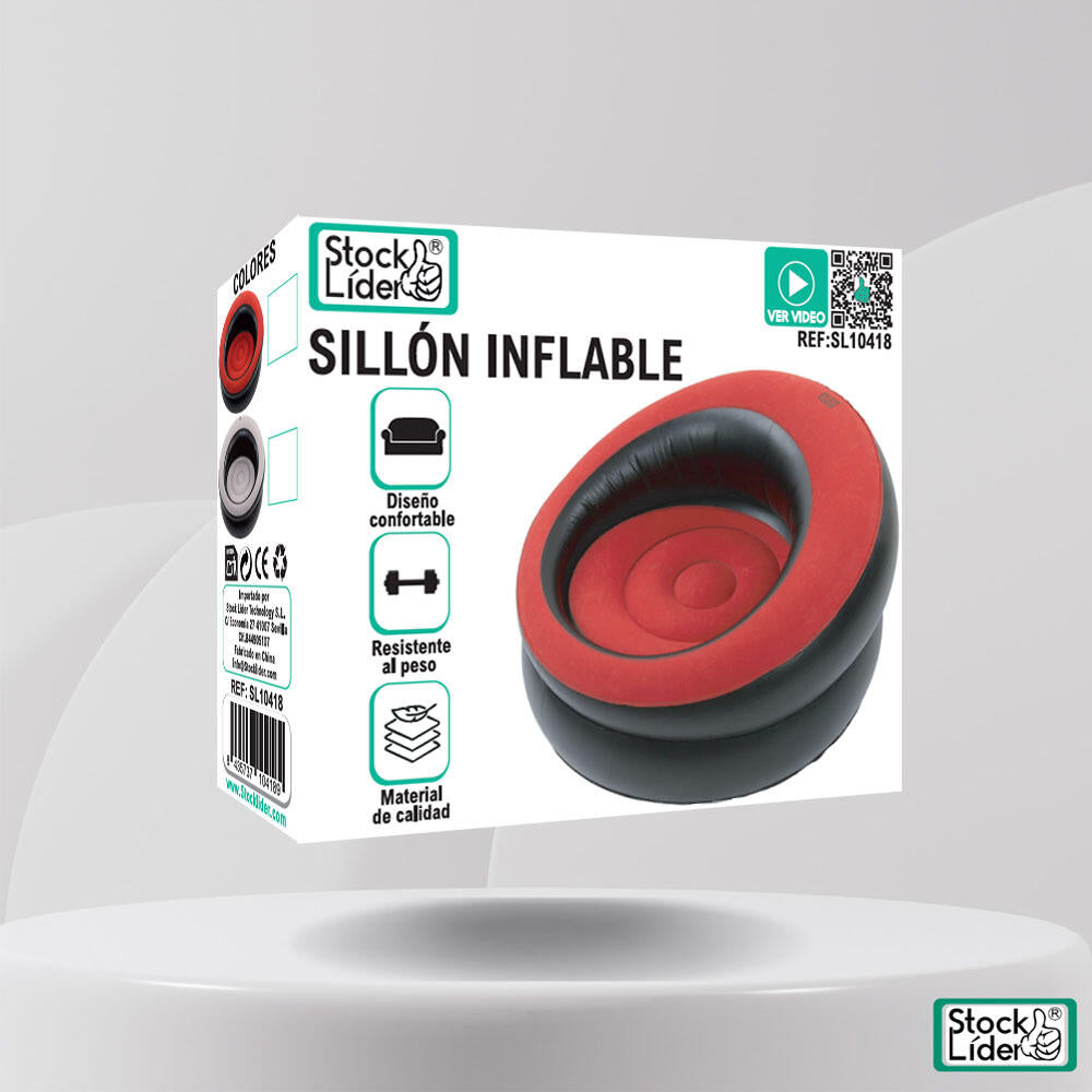 Sillón inflable grueso - Hogarízate