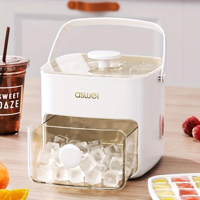 Máquina para Hacer Cubitos de Hielo 2 en 1 – Compacta, Práctica y Moderna - Hogarízate